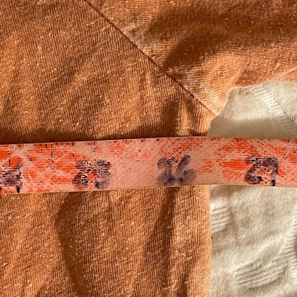 Easel Mineral Wash Baby Doll Long Sleeve Top in Color Coral Sizes Small & M NWT - Picture 9 of 15